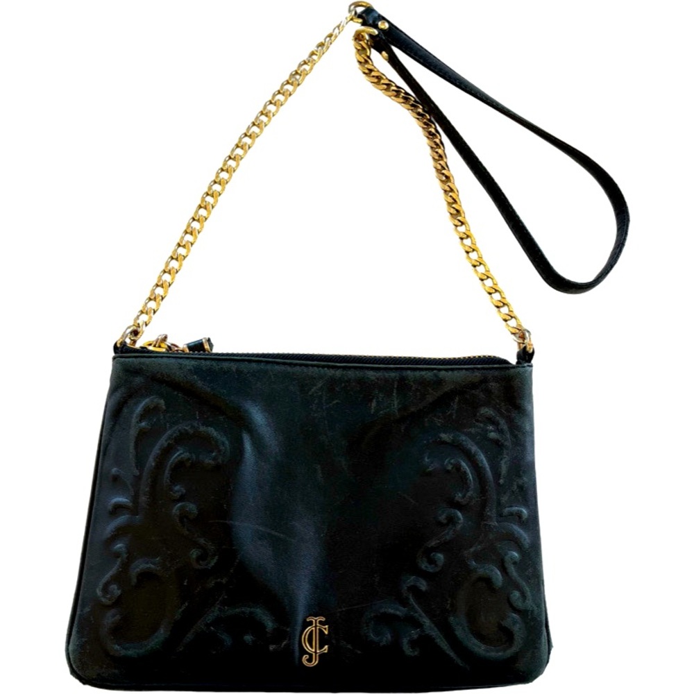 Juicy Couture Bag. Black with gold strap.